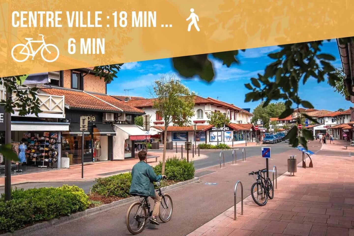 * Hossegor * Plage 100M * Vue Sur Les Pins *Surf سورت-هوسيغور المظهر الخارجي الصورة